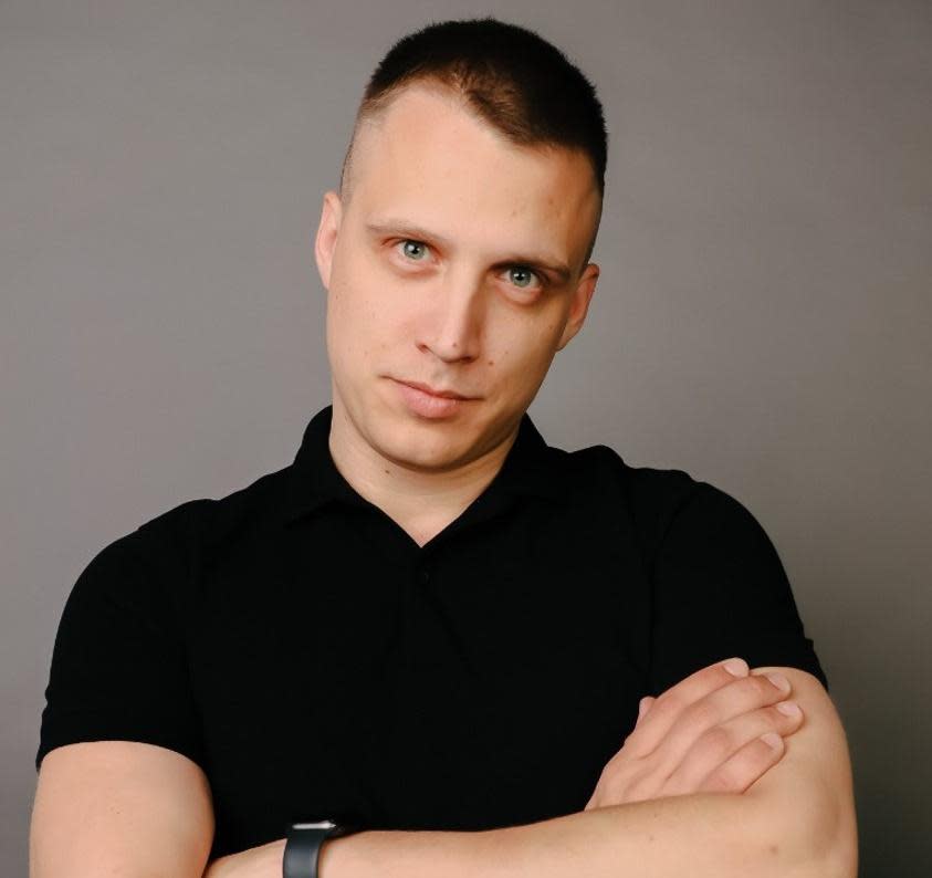 <span>Dmitry Khoroshev, alleged leader of the LockBit Russian cybercrime gang, which was once one of the world’s largest ransomware outfits.</span><span>Photograph: National Crime Agency</span>