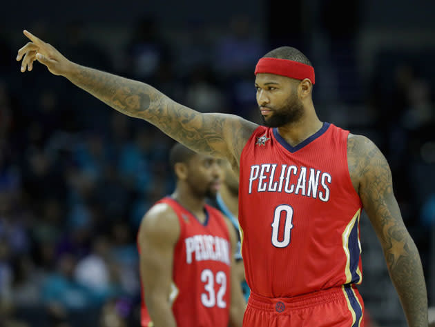 DeMarcus Cousins, moving on. (Getty)