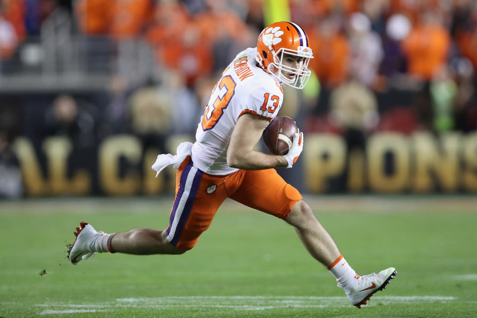 At Clemson, Hunter Renfrow went from former walk-on to Tigers legend. But the NFL was still skeptical. (Photo by Christian Petersen/Getty Images)