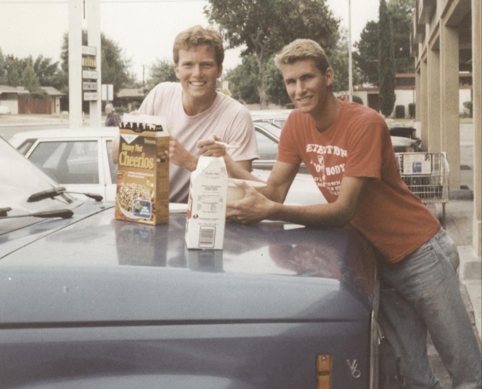 After college, John and Bert Jacobs drove up and down the East Coast, selling T-shirts wherever they could find a crowd. They had $78 between when they hit upon the idea for Life Is Good.