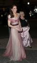 <p>Kate Middleton <a href="https://www.townandcountrymag.com/style/fashion-trends/a26311019/kate-middleton-rose-gucci-dress-100-women-in-finance-gala-photos/" rel="nofollow noopener" target="_blank" data-ylk="slk:arrived to the 100 Women in Finance Gala at the Victoria & Albert Museum;elm:context_link;itc:0;sec:content-canvas" class="link ">arrived to the 100 Women in Finance Gala at the Victoria & Albert Museum</a> wearing a rose-colored gown by Gucci. The duchess paired the look with a raspberry velvet clutch that matched her belt and pear-shaped drop earrings. </p><p><a class="link " href="https://go.redirectingat.com?id=74968X1596630&url=https%3A%2F%2Fwww.neimanmarcus.com%2Fp%2Fkenneth-jay-lane-crystal-square-teardrop-earrings-purple-prod215320727%3FchildItemId%3DNMY4DUC_%26navpath%3Dcat000000_cat000730_cat13080735%26page%3D0%26position%3D7%26uuid%3DPDP_PAGINATION_529628cbf348ec523dbb5349b45abf6a_SDmvxN3oWJvsACHZpXH6v5QK&sref=https%3A%2F%2Fwww.townandcountrymag.com%2Fstyle%2Ffashion-trends%2Fnews%2Fg1633%2Fkate-middleton-fashion%2F" rel="nofollow noopener" target="_blank" data-ylk="slk:SHOP SIMILAR;elm:context_link;itc:0;sec:content-canvas"><strong>SHOP SIMILAR</strong></a><em>Crystal square and teardrop earrings, Kenneth Jay Lane, $100 </em></p>