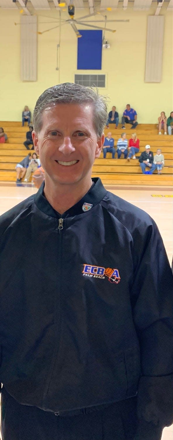 Palm Beach County basketball referee Joe Erwin