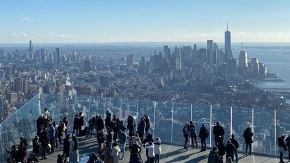 Edoardo Mapelli Mozzi shares photo from Edge at Hudson Yards