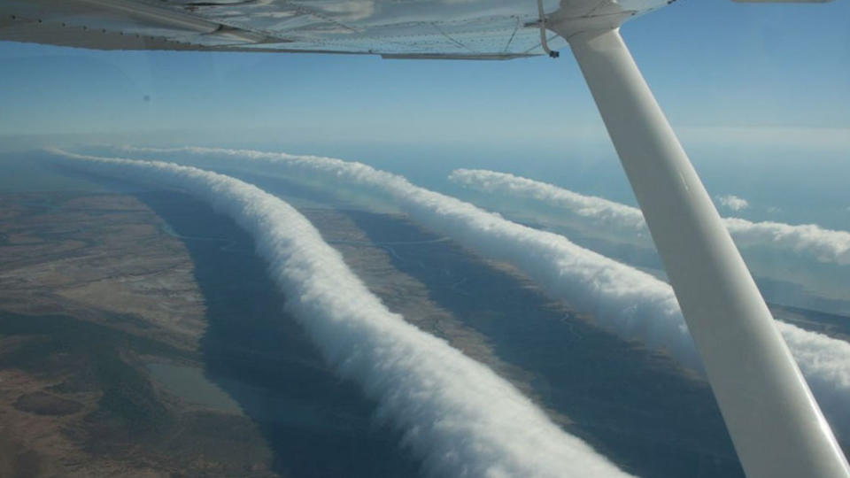 Las nubes ‘Morning Glory’ en Bukertown, Australia