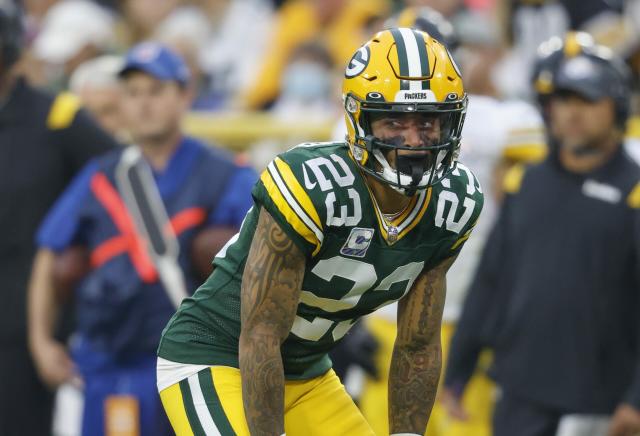 CB Jaire Alexander active for Green Bay