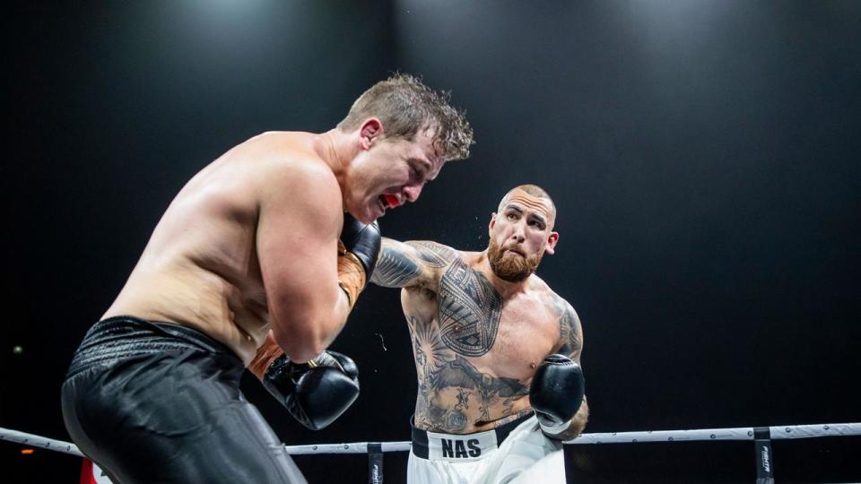 Asofa-Solomona had a big off-season representing New Zealand and dominating in the ring. Picture: Alix Sweeney / Fightr Promotions