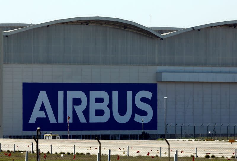 FILE PHOTO: An Airbus assembly plant in Seville, southern Spain