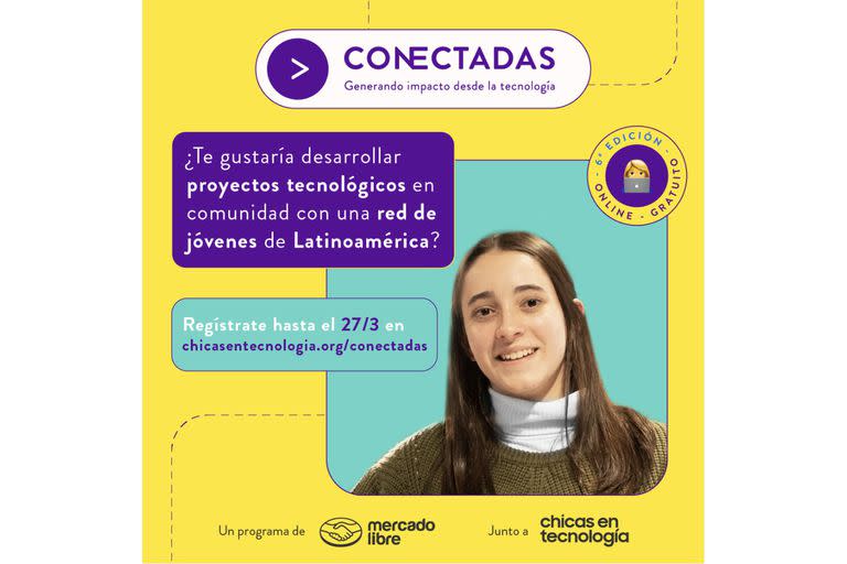 Chicas en Tecnología ofrece 500 becas para sumar habilidades digitales; hay tiempo para anotarse hasta el 27 de marzo