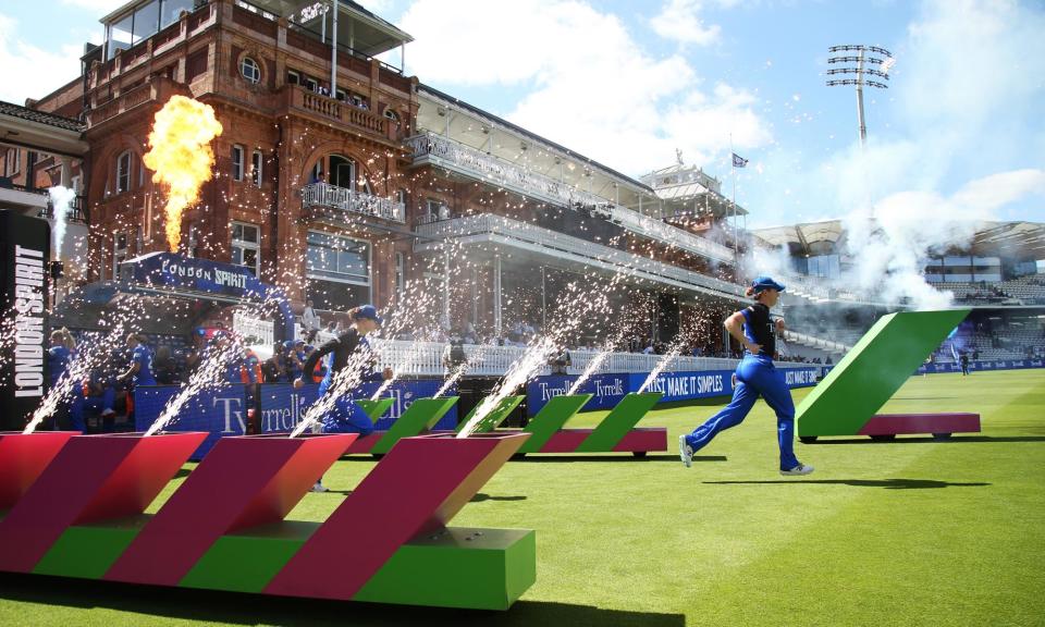 <span>Lord’s-based London Spirit may account for a quarter of sales revenue generated by the forthcoming Hundred auction.</span><span>Photograph: Steve Bardens/ECB/Getty Images</span>