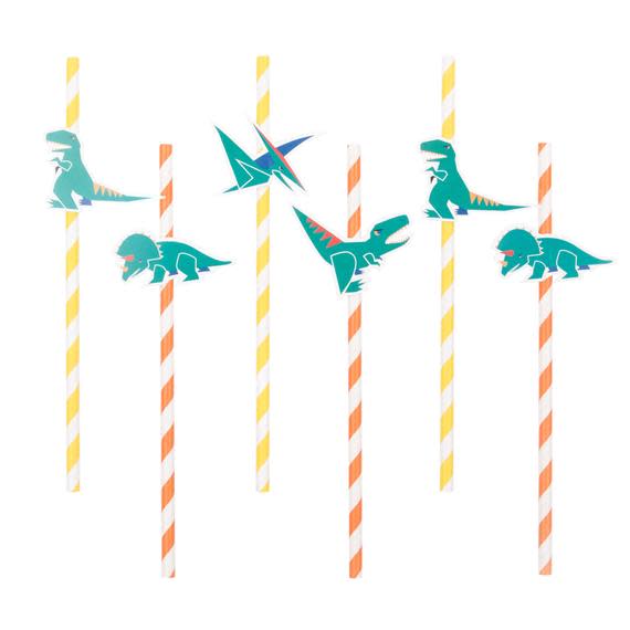 Dinosaur Straws