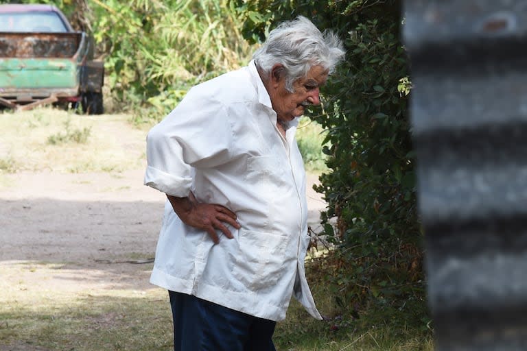José Mujica, en su chacra