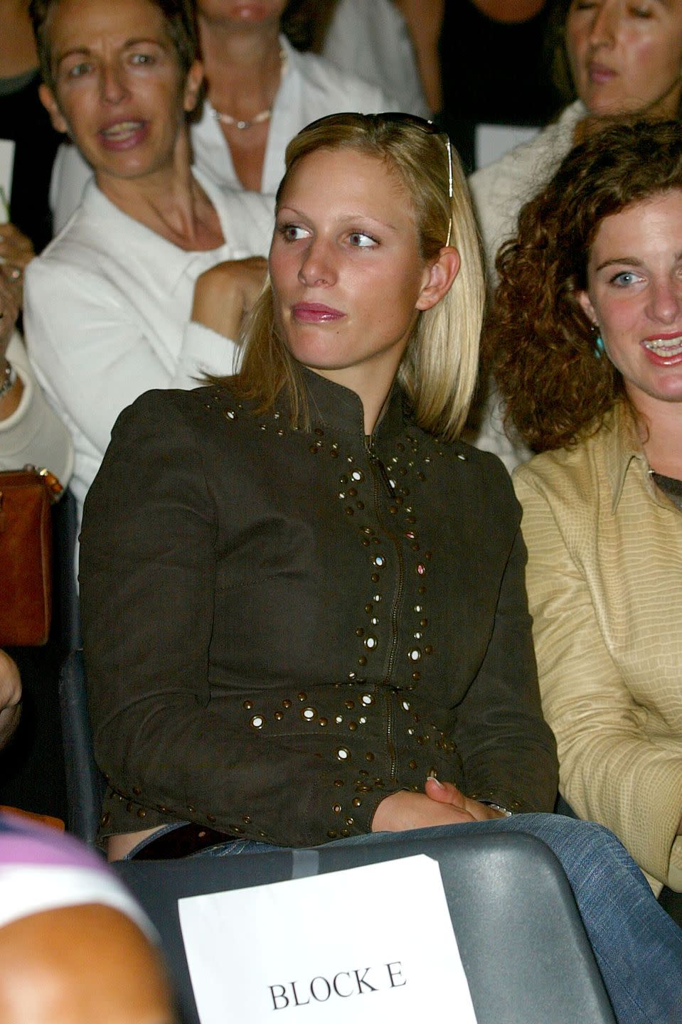 <p>At Boyd's Spring/Summer 2004 Collection showcase, Zara had her eyes on the runway. The event was part of London Fashion Week.</p>