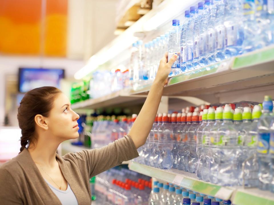 Plastic sold in the UK over 2019 weighed as much as 90 Eiffel Towers (Getty)