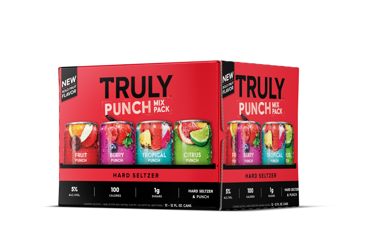 Truly Hard Seltzer introduces summer fruit punches.