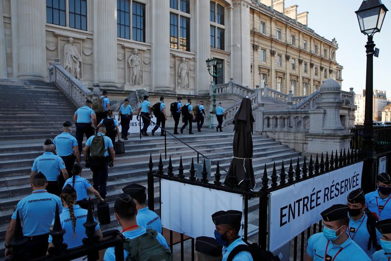 The trial of the Paris' November 2015 attacks at Paris courthouse