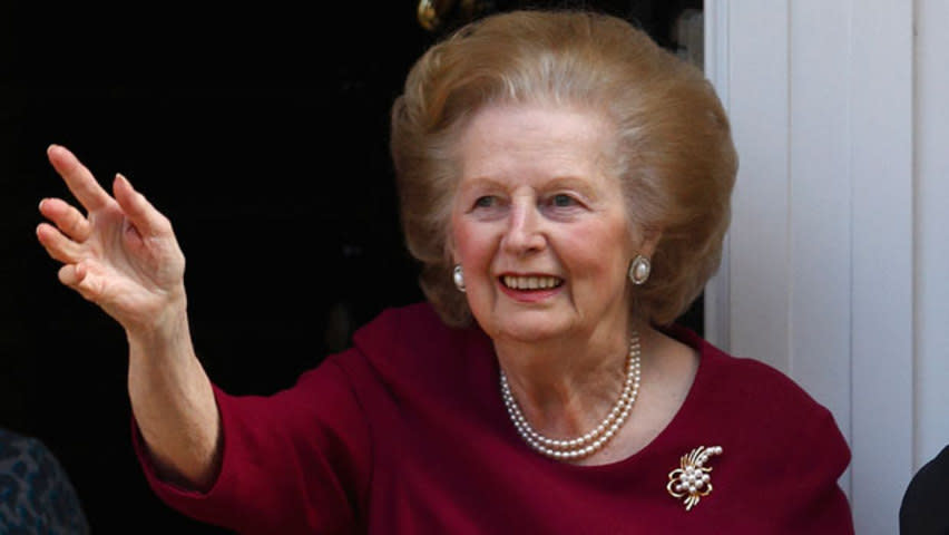 Margaret Thatcher dies