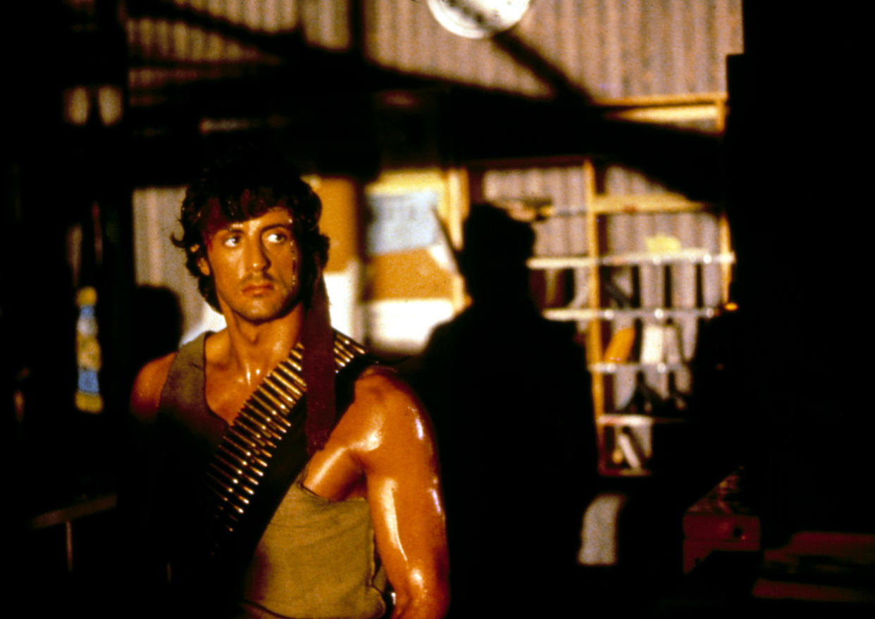 Sylvester Stallone as John Rambo in First Blood. (Photo: ©Orion Pictures Corp/Courtesy Everett Collection)