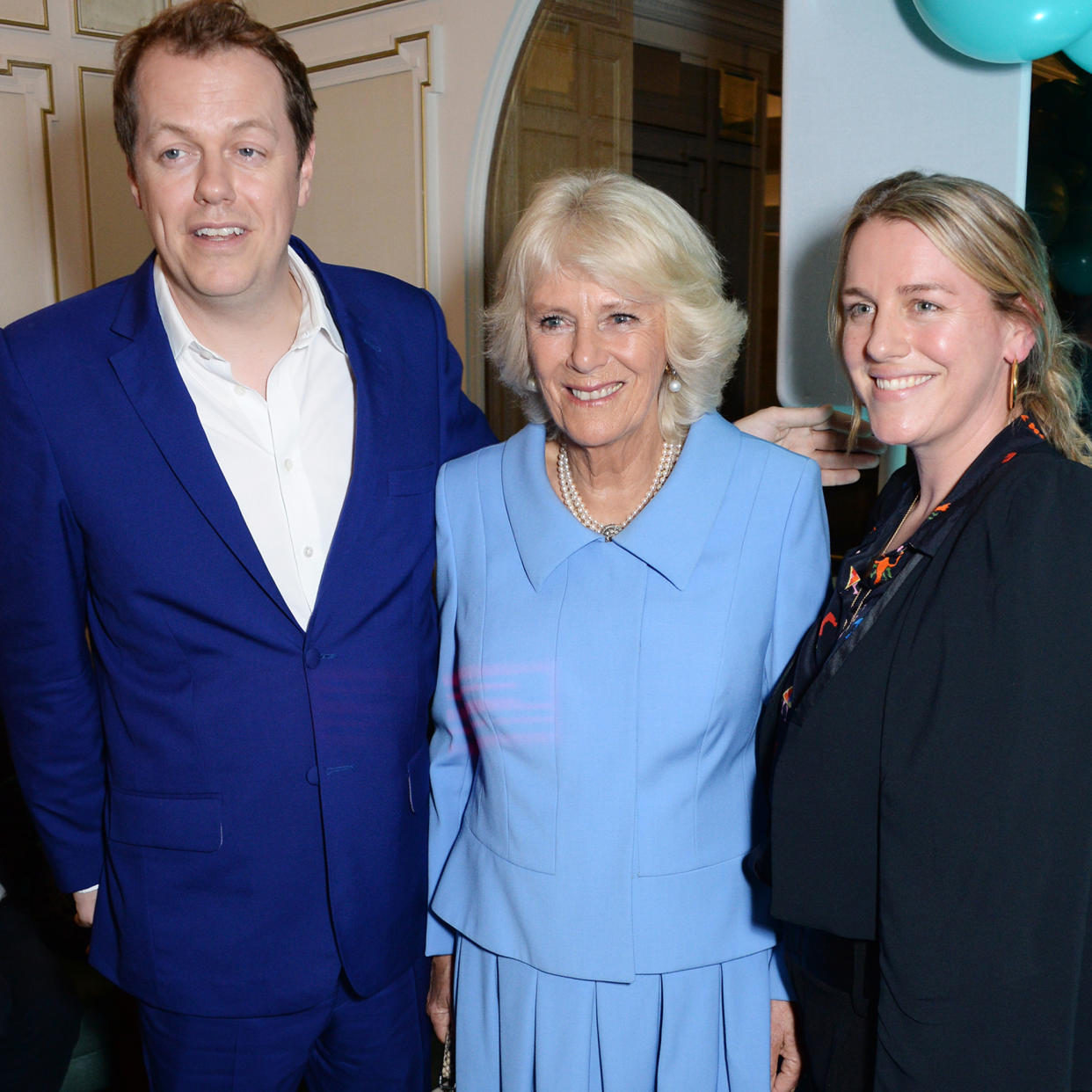 Tom Parker Bowles, Camilla, Duchess of Cornwall and Laura Lopes (David M. Benett / Getty Images)