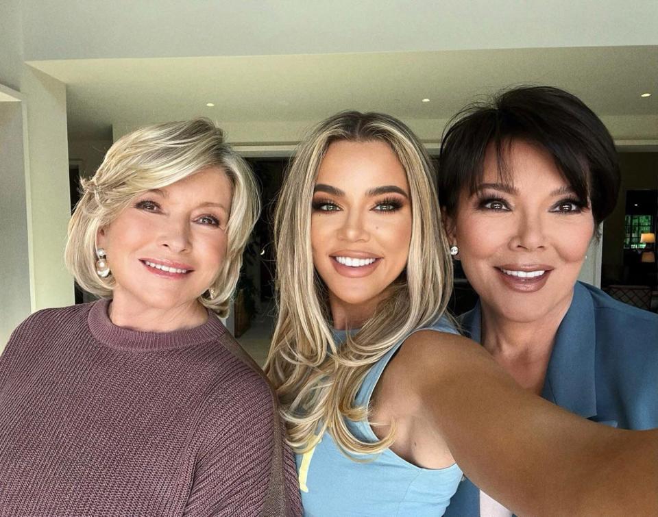 khloe kardashian, Kris jenner, martha stewart