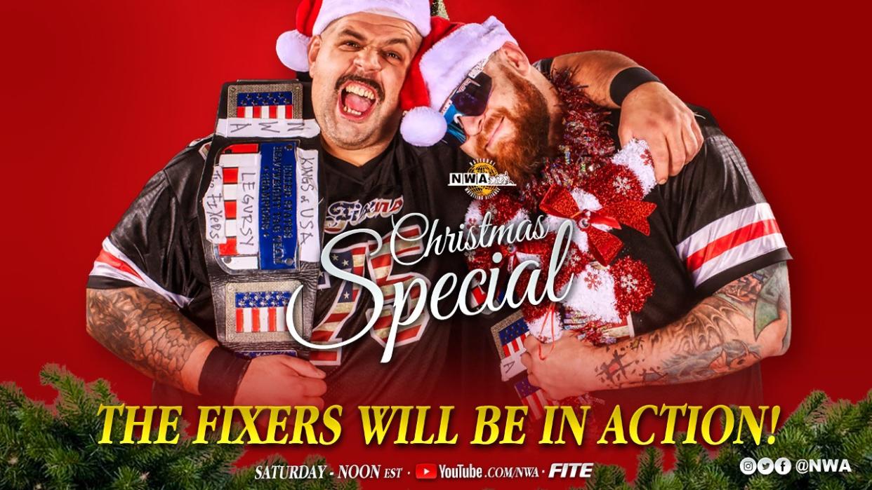 NWA Christmas Special Results (12/24): The Fixers In Action, Rhett Titus Competes