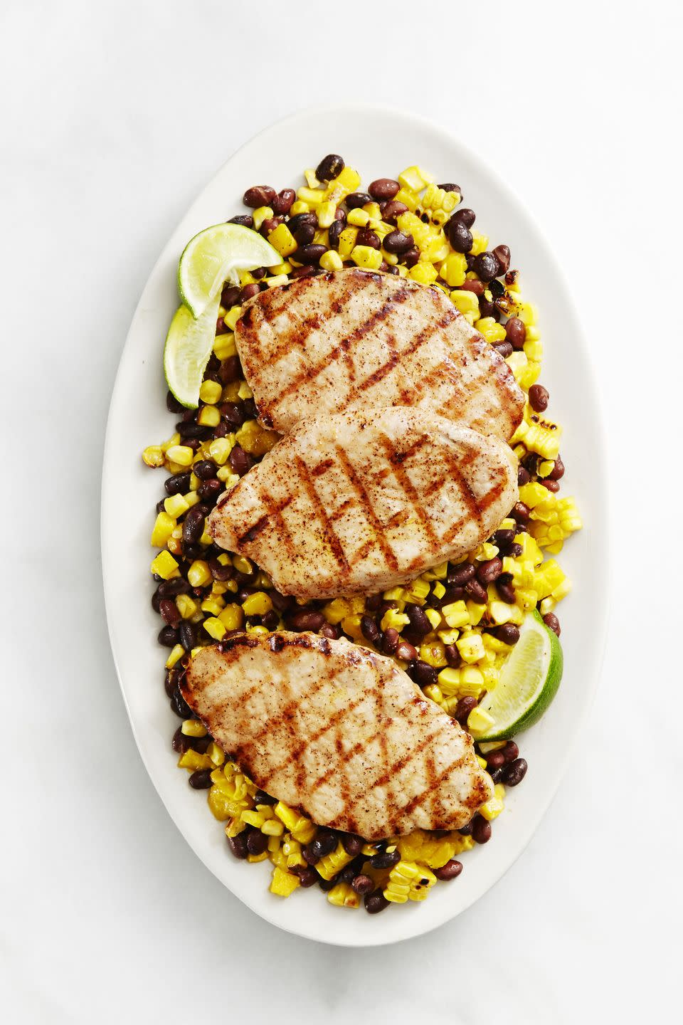 Grilled Pork Scaloppine with Mango Salsa