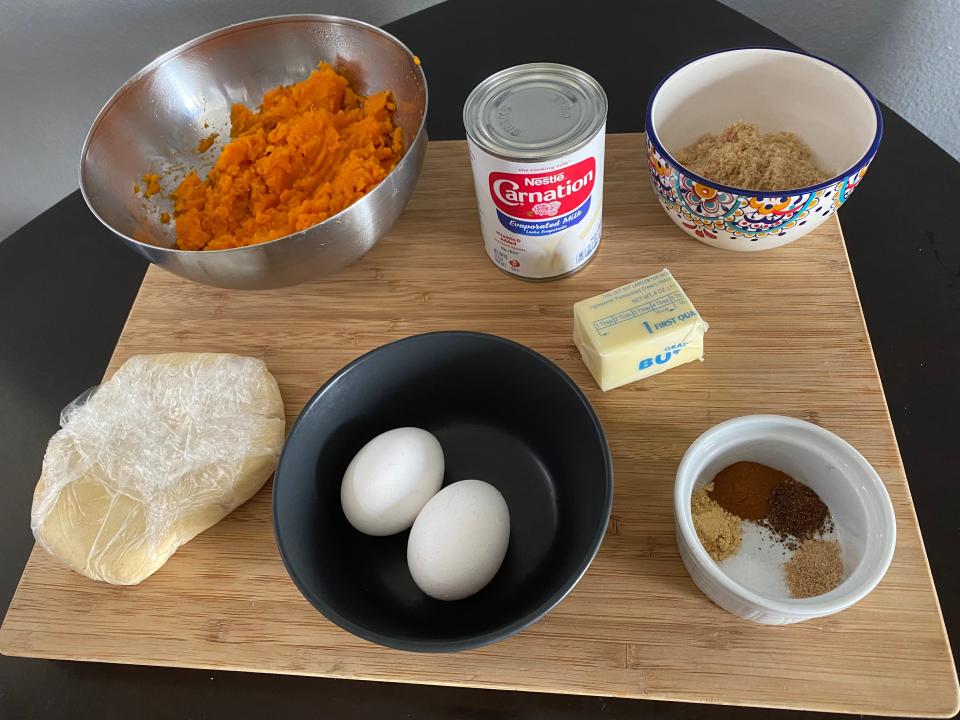 Carla Hall pie ingredients