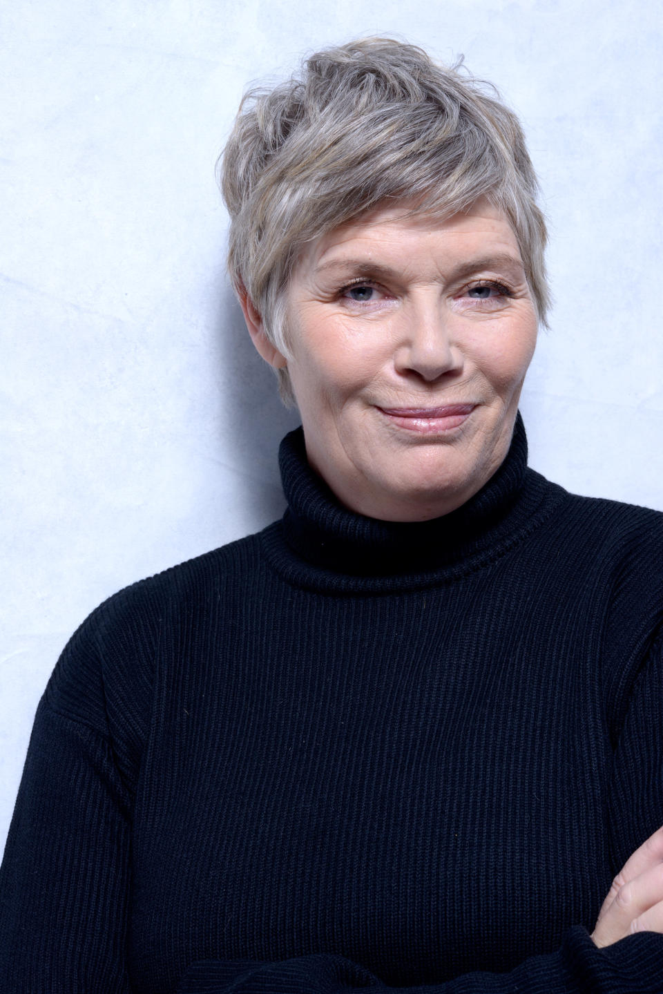 PARK CITY, UT - JANUARY 18:  Actress Kelly McGillis poses for a portrait during the 2013 Sundance Film Festival at the WireImage Portrait Studio at Village At The Lift on January 18, 2013 in Park City, Utah.  (Photo by Jeff Vespa/WireImage)