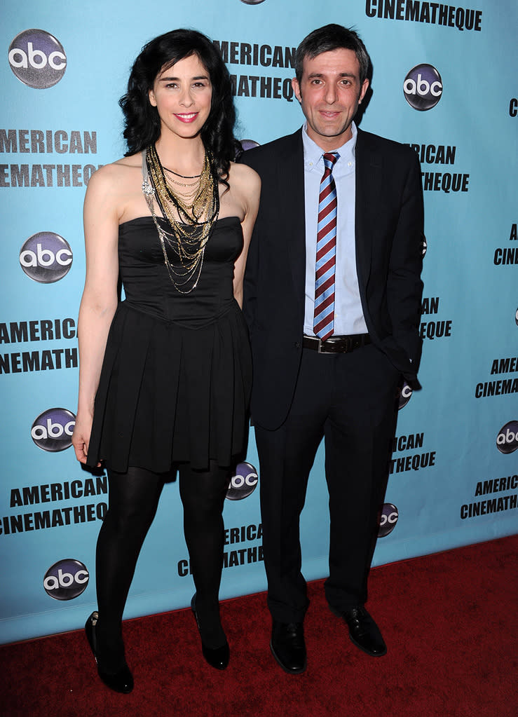 24th American Cinematheque Annual Gala 2010 Sarah Silverman Alec Sulkin