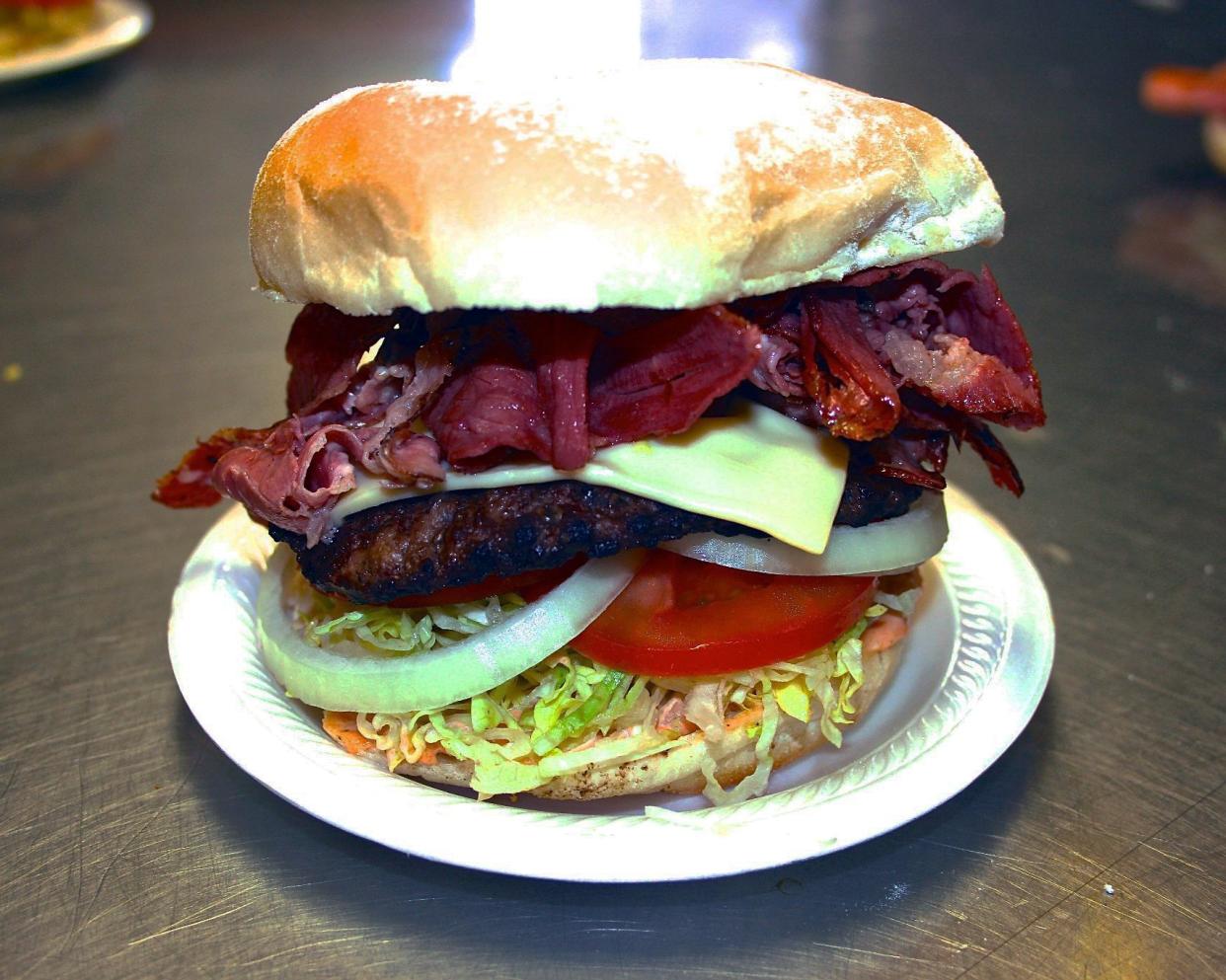 Pastrami Burger, B&D Burger