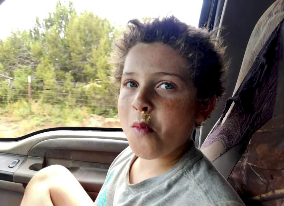 This 2022 photo provided by Richard Blodgett shows his son, Jakob. Blodgett was arrested in December, and Jakob was placed in a foster home under the Arizona Department of Child Safety where he developed complications from diabetes and died. (Richard Blodgett via AP)