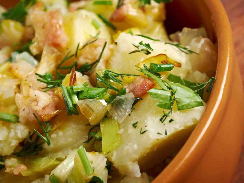 Potato salad in bowl
