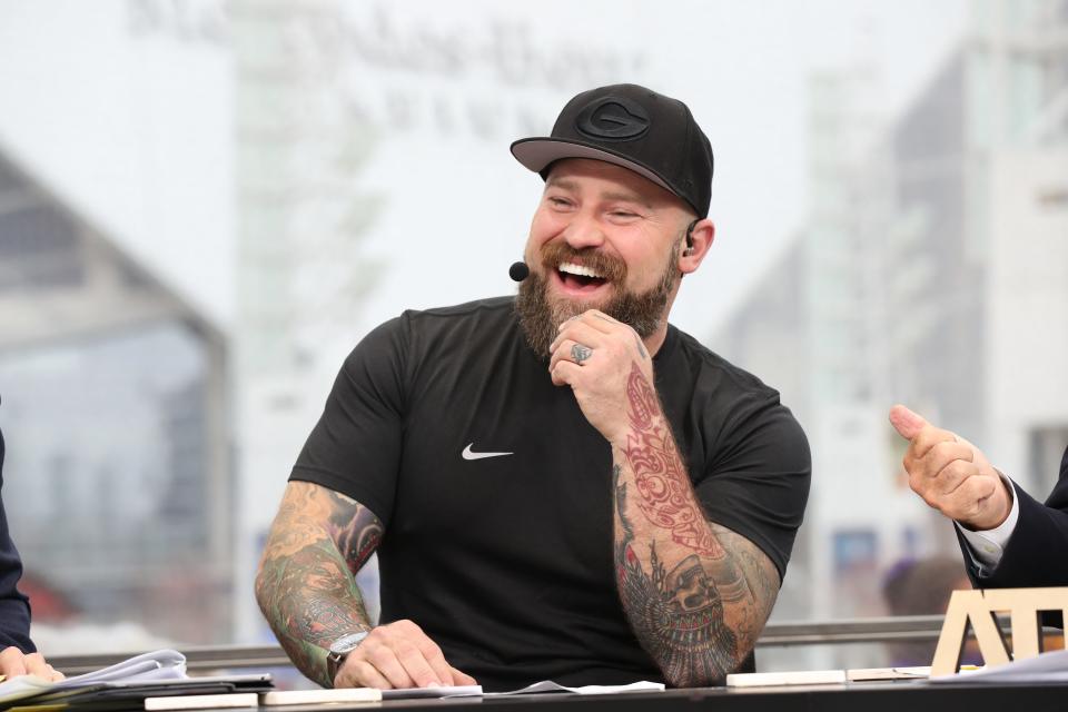 Atlanta, GA - December 7, 2019 - Mercedes-Benz Stadium: Zac Brown on the set of College GameDay Built by the Home Depot during the 2019 SEC Championship Game.(Photo by Allen Kee / ESPN Images)