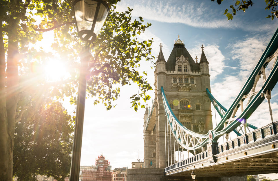 7. Le Tower Bridge à Londres