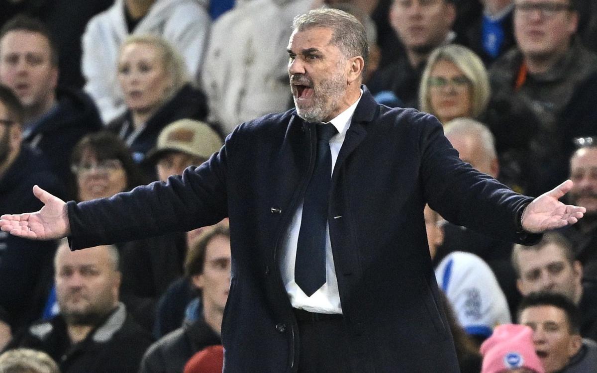 Ange Postecoglou furious as Tottenham implode at Brighton: ‘It was unacceptable’