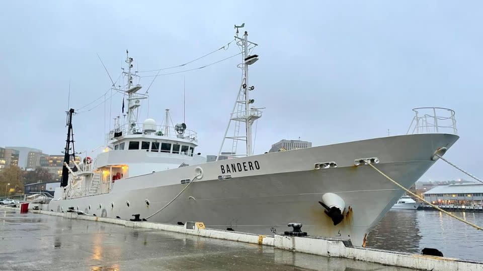 The Bandero, a former Japanese fisheries vessel that anti-whaling activists will use to take on Japanese whalers, if they return to the Antarctic. - Captain Paul Watson Foundation