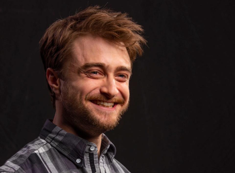 Daniel Radcliffe talks about his TBS sitcom "Miracle Workers," on Thursday, Dec. 5, 2019 in New York, NY. (Photo by Robert Deutsch/USA Today Network/Imagn/Sipa USA)