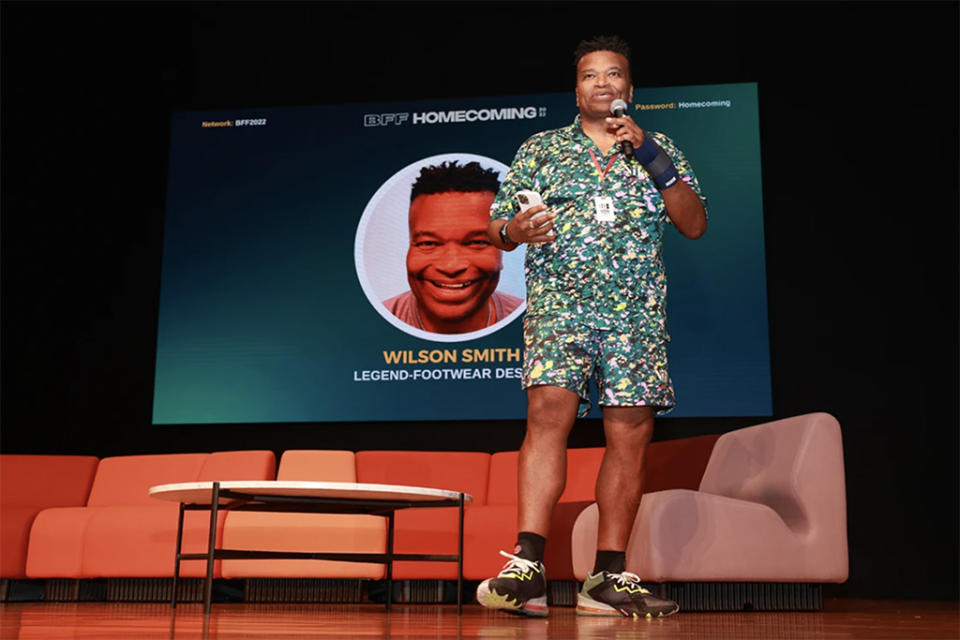 Wilson Smith at the 2022 National Black Footwear Forum. - Credit: Courtesy of Black Footwear Forum