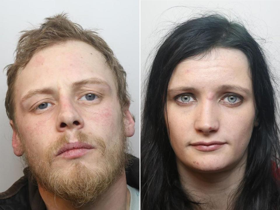 Stephen Boden y Shannon Marsden (Policía de Derbyshire)