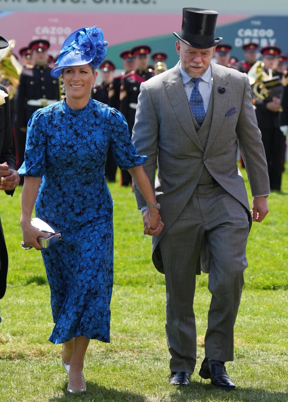 Members of The Royal Family attend the 2022 Cazoo Derby at Epsom Racecourse