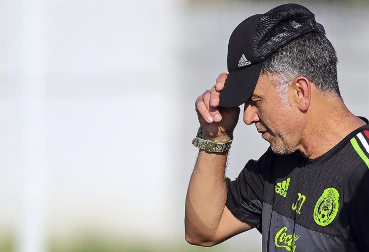 Osorio ya está con el Tri de Copa Oro. Foto: EFE