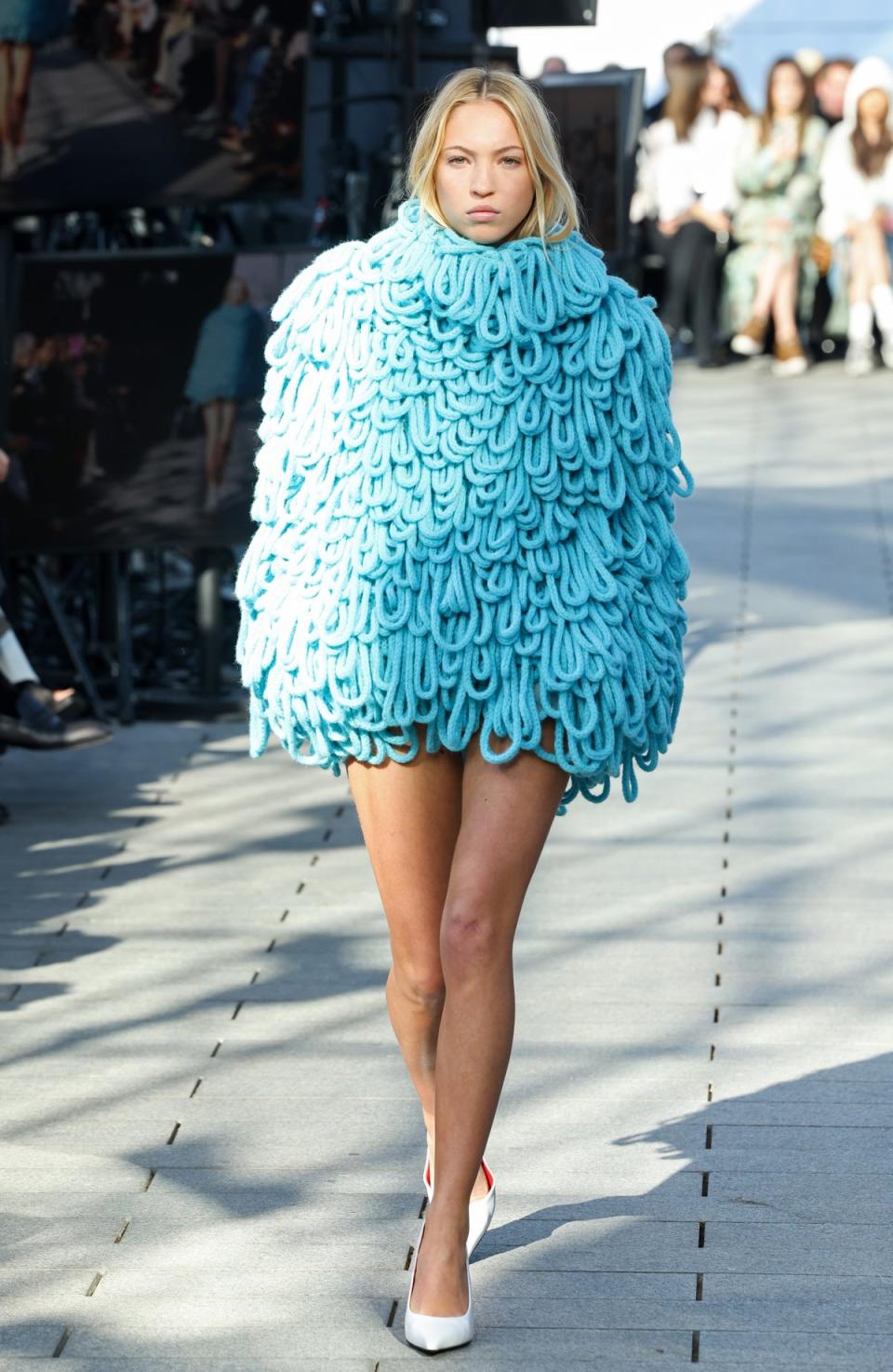 Lila Moss walks for Stella McCartney (Getty Images)