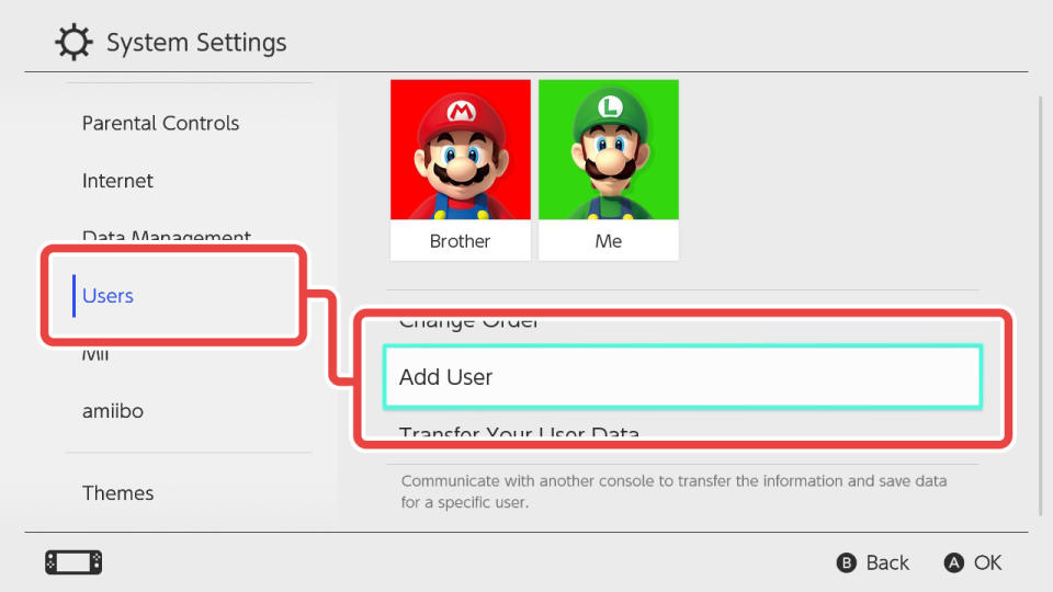 A screenshot of one of the best Nintendo switch tips