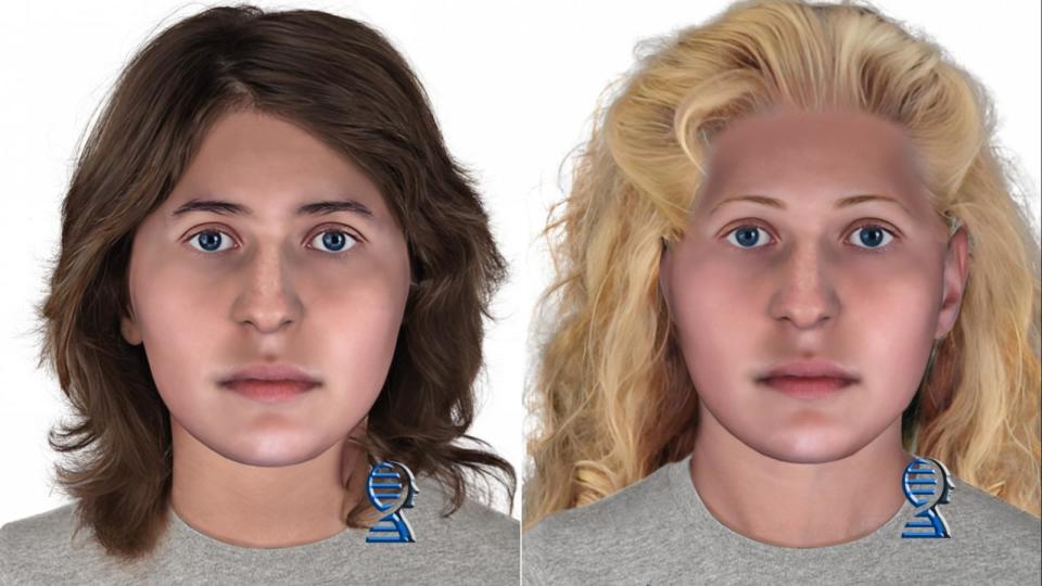 PHOTO: The Riverside County DA has put together renderings of the woman produced by Parabon based on forensic genealogy. (Riverside County DA)