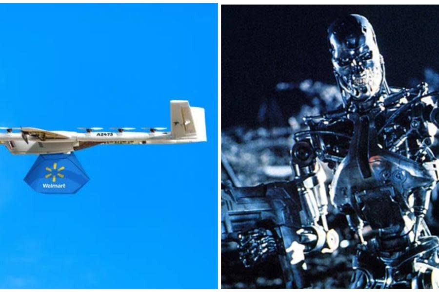 Hombre de 72 años dispara contra dron de reparto creyendo que era un robot de Terminator