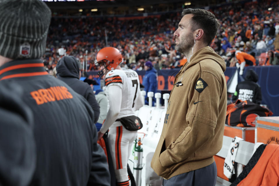 Joe Flacco may actually start for the Browns on Sunday afternoon in Los Angeles.