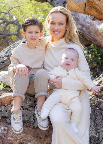 <p>Tiffany Rose</p> Peta Murgatroyd with her two sons