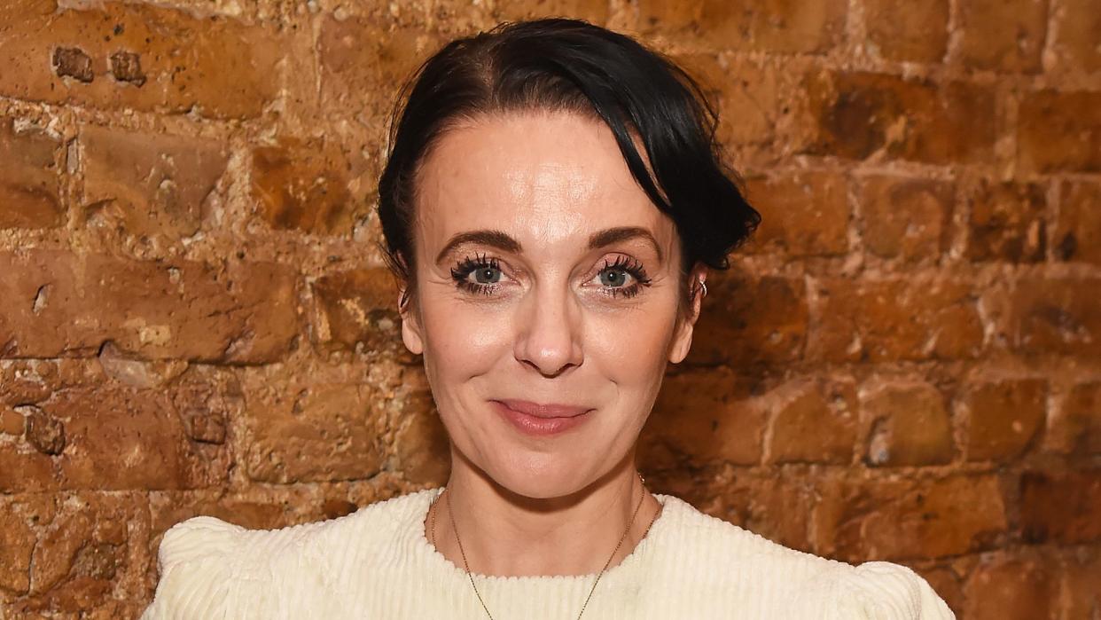 Amanda Abbington attends the press night after party for 