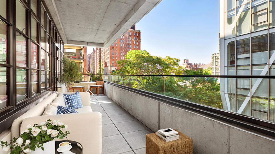 Carmelo Anthony NYC Chelsea Condo Patio