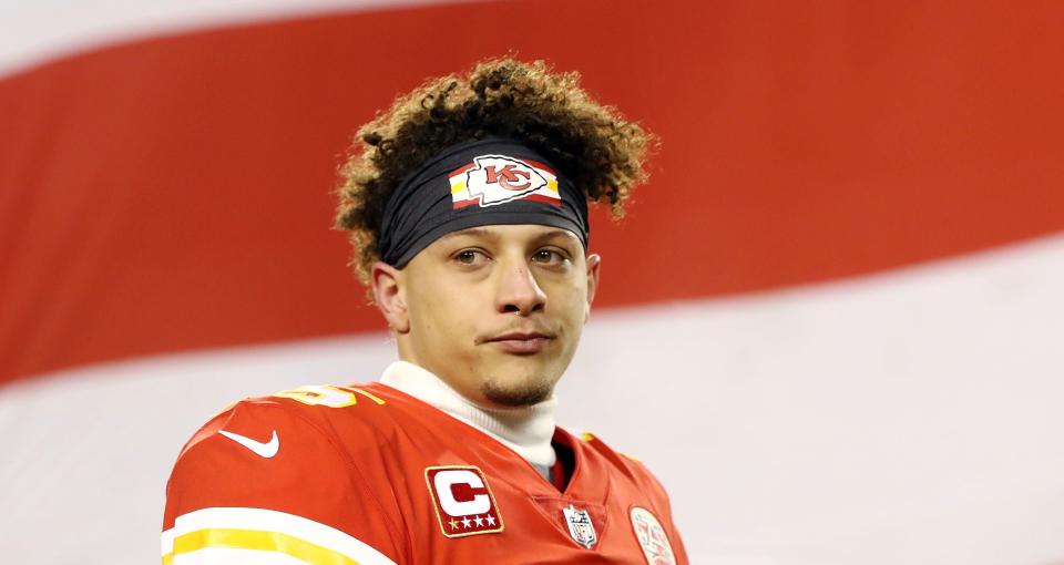 The Chiefs want the rules changed after Patrick Mahomes didn't get the ball in overtime in the AFC championship. (Getty)