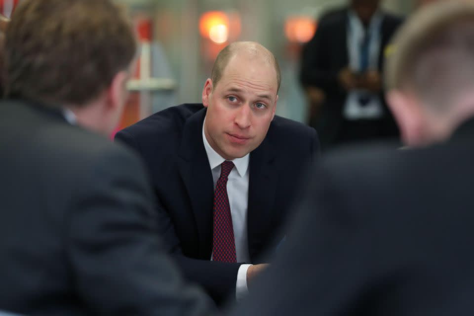 William regularly speaks about mental health and the royals Heads Together campaign. Photo: Getty